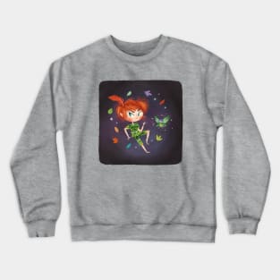 Woodland fairy. Crewneck Sweatshirt